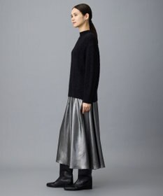 自由区 L 【カタログ掲載】シャイニーギャザー スカート