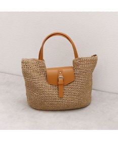 UNBILLION カシュカシュ cachecache / ベルトフラップクロッシェトート カゴバッグ