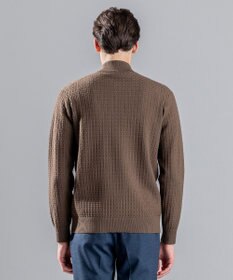 JOSEPH HOMME 【イージーケア】 ヴィスコースリンクス　ジップアップカーディガン