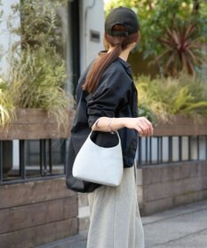 russet スムースレザー2WAYミニトートバッグ(CE-1676)