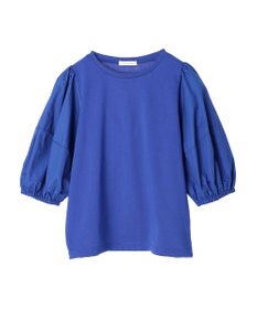 Green Parks 布帛ドッキングランタンスリーブカットプルオーバー