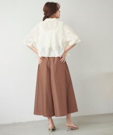 Feroux 【洗える】レース ブラウス