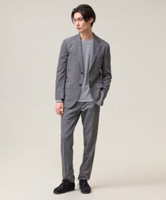 J.PRESS MEN 3シーズン着られる上質素材【ストレッチ / 吸水速乾 / 洗える / 消臭】AXIO 3ポジションジャージー ジャケット