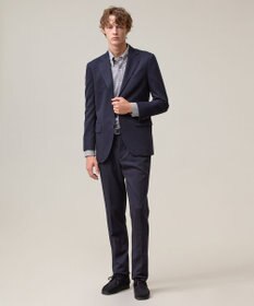 J.PRESS MEN 3シーズン着られる上質素材【ストレッチ / 吸水速乾 / 洗える / 消臭】AXIO 3ポジションジャージー ジャケット