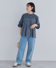 Green Parks ピグメントドッキングシャーリングプルオーバー