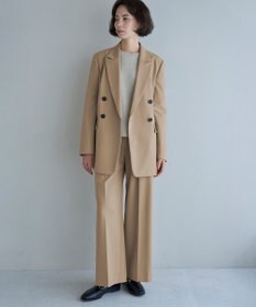 UNFILO タックワイドパンツ