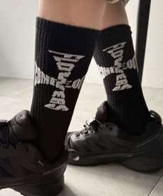 WEGO ロゴデザインソックス（R）