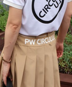 PW CIRCULUS 【WOMEN】【洗える/撥水/ストレッチ】プリーツ スカート ゴルフウェア レディース