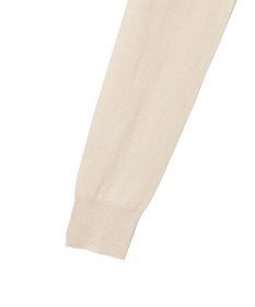 JOSEPH 【洗える】スーパーファインコットンシルク　ラウンドネックニット