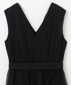 GRACE CONTINENTAL チュールドレープドレス