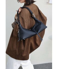 style code 【 通勤使用可能 】 牛革 細身シルエットショルダーバッグ