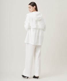 ICB L 【撥水加工】メモリーストレッチタフタ マウンテンパーカー