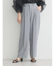 earth music&ecology タックストレートパンツ