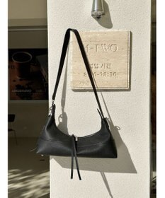style code 【 通勤使用可能 】 牛革 細身シルエットショルダーバッグ