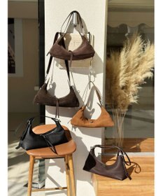 style code 【 通勤使用可能 】 牛革 細身シルエットショルダーバッグ
