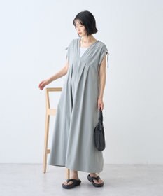 AMERICAN HOLIC 【マルチ機能】Vネックドロストショルダーワンピース