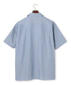 J.PRESS MEN 【AaronChang】【UNISEX】コットンダンガリー オープンカラーシャツ / Baggy-Fit