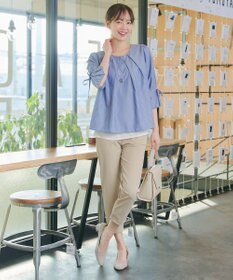 Tiaclasse L 日本製サーラドライ・テーパードパンツ