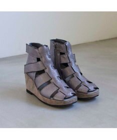 MODE ET JACOMO <D'ICI>グラディエーターウエッジブーツサンダル