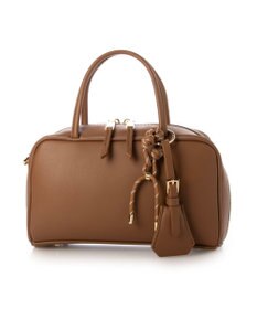 UNBILLION カシュカシュ cachecache / チャーム付横長ボストン