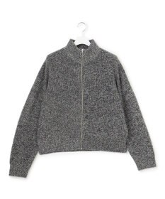 J.PRESS YORK STREET 【UNISEX】ウールカシミヤ ジップアップニット