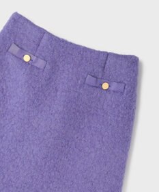 GRACE CONTINENTAL リングウールミニスカート