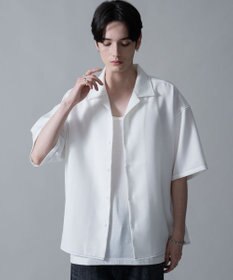 WEGO 【速乾/しわになりにくい/MLサイズ展開】ドライポリオープンカラーシャツ（SS）