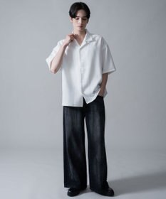 WEGO 【速乾/しわになりにくい/MLサイズ展開】ドライポリオープンカラーシャツ（SS）