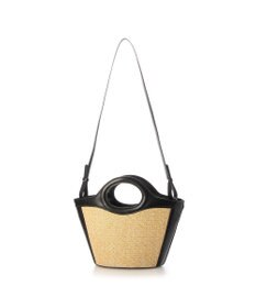 UNBILLION カシュカシュ cachecache / 雑材風くり手2way手提げ