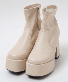 WEGO ストーム付きストレッチショートブーツ