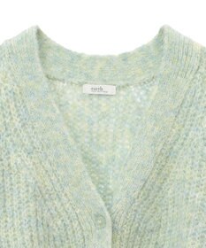 earth music&ecology ふわふわＭＩＸヤーンカーディガン