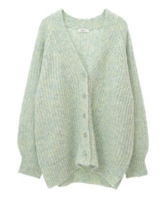 earth music&ecology ふわふわＭＩＸヤーンカーディガン