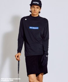 PW CIRCULUS 〈Pepsiコラボ〉【UNISEX】Pepsi GOLF Graphic モックネック ロングT