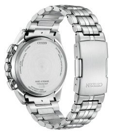 CITIZEN 【限定モデル】青い海の揺らめきを表現した「UNITE with BLUE」エコ・ドライブ電波時計クロノグラフ シチズンコレクション CB5874-81L