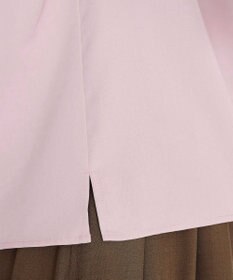 Tiaclasse 【洗える】リボン付きタックフレア袖ブラウス