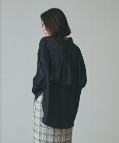 GRACE CONTINENTAL ボウタイシアーシャツ