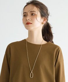 23区 オーバルトップ ネックレス ゴールド系