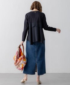 23区 L 【洗える】ライトクロスビスチェコンビ ジャージー カットソー