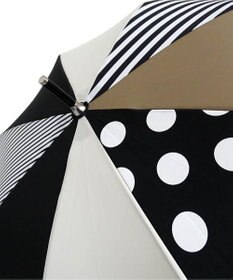 +RING レディース向け プラスリング 雨傘（長）60cm BLK T1146