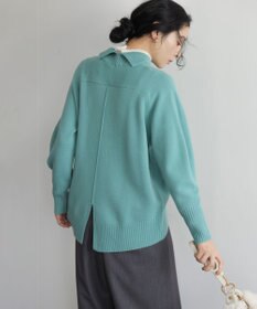 組曲 S ウールカシミヤミックス ロールネックニット