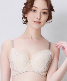 Wing ブラジャー Wing Lesiage バストを小さく見せる 脇すっきり フルカップブラ 【6000シリーズ】 小さく見せるブラ PB6001 ウイング／ワコール