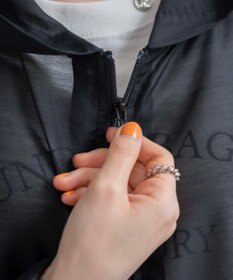 WEGO シアードロストショートパーカー