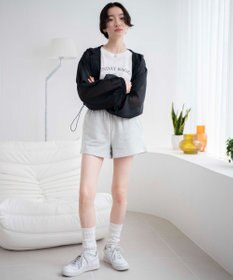 WEGO シアードロストショートパーカー