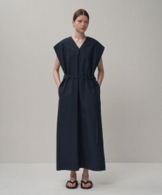 ATON COTTON BROAD | フレンチスリーブドレス