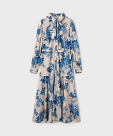GRACE CONTINENTAL ブーケフラワープリントワンピース