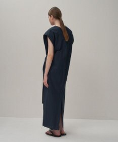 ATON COTTON BROAD | フレンチスリーブドレス