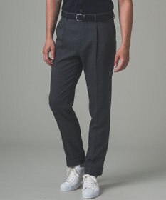 GOTAIRIKU ロングセラー【洗える/折り目加工/シワになりにくい/ウエストアジャスター】ウォッシャブル サマーウール100％パンツ_定番色(1タック)24年モデル