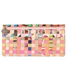 tsumori chisato CARRY エポネコメッシュ 長財布 2つ折り かぶせタイプ