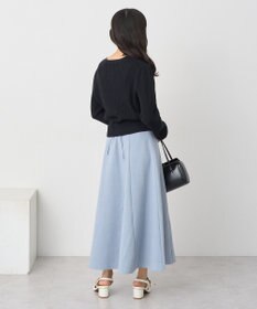 earth music&ecology ミニケーブルコンパクトカーディガン