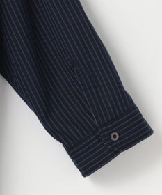 JOSEPH ABBOUD 【2WAY・リバーシブル・七分袖】リバーシブルストライプ シャツ